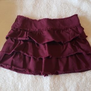 Juicy Couture Jeans ruffle skirt S